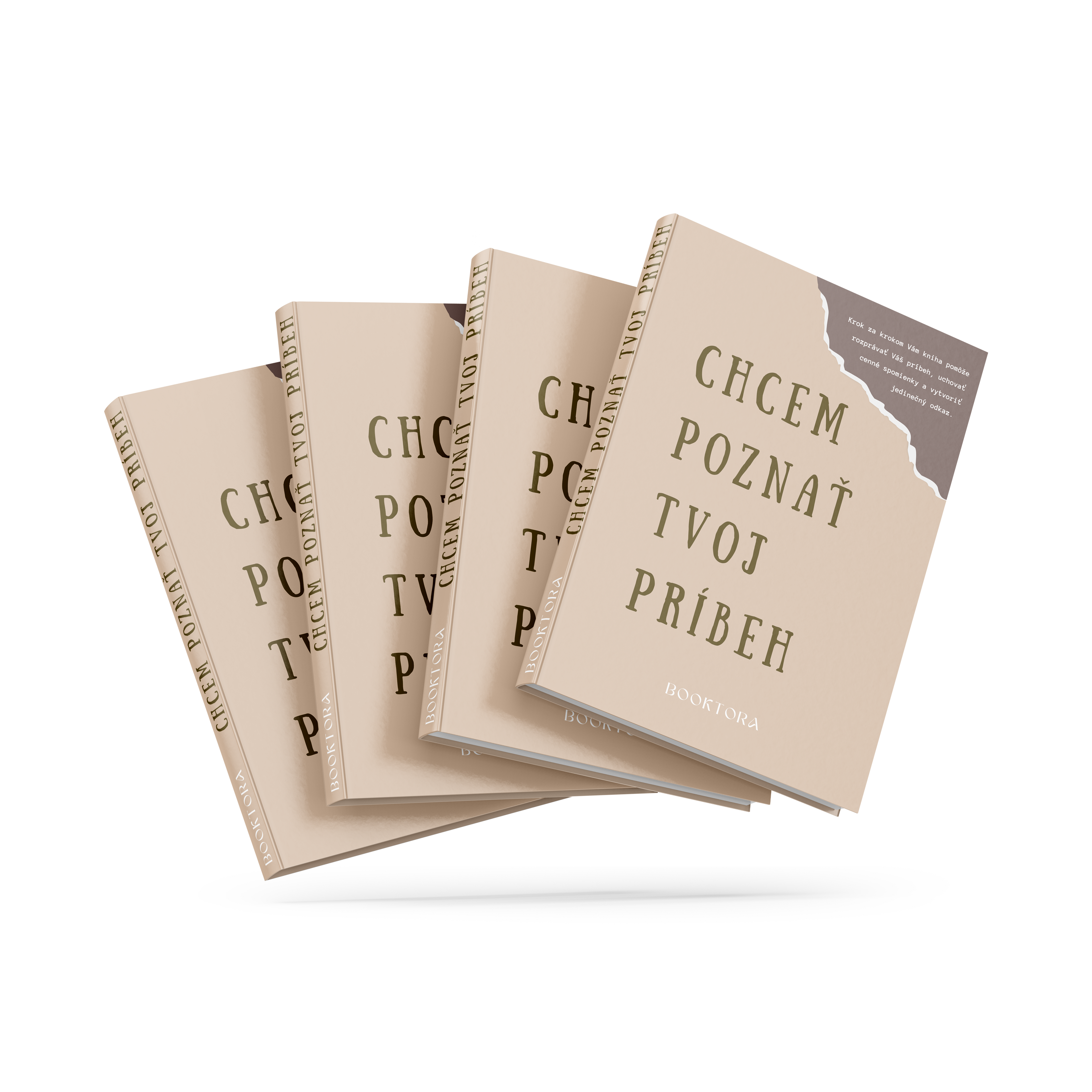 Balíček 4 kníh Chcem poznať tvoj príbeh - BOOKTORA
