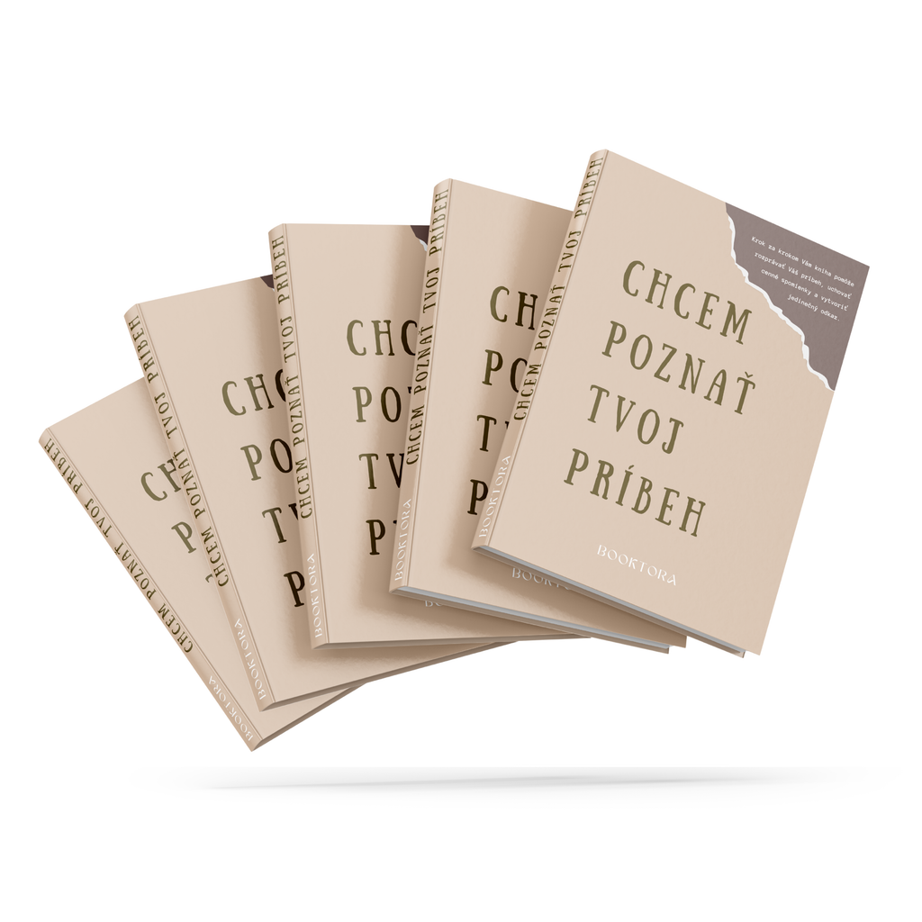 Balíček 5 kníh Chcem poznať tvoj príbeh - BOOKTORA